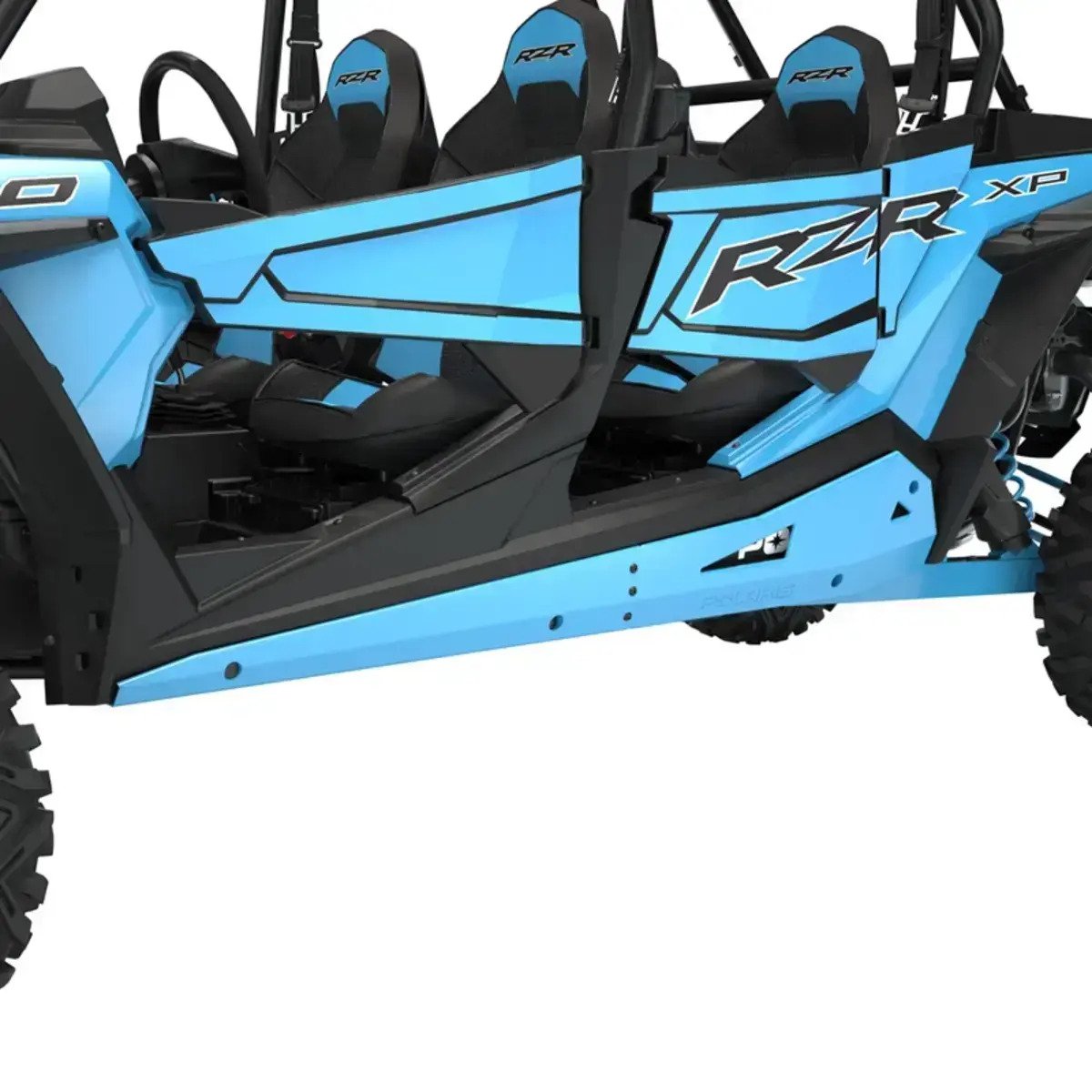 Polaris RZR XP4 1000 Low Profile Rock Sliders, 4-Seat
