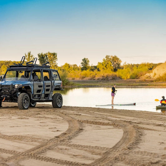 Polaris Xpedition Skeleton Half Doors - Front