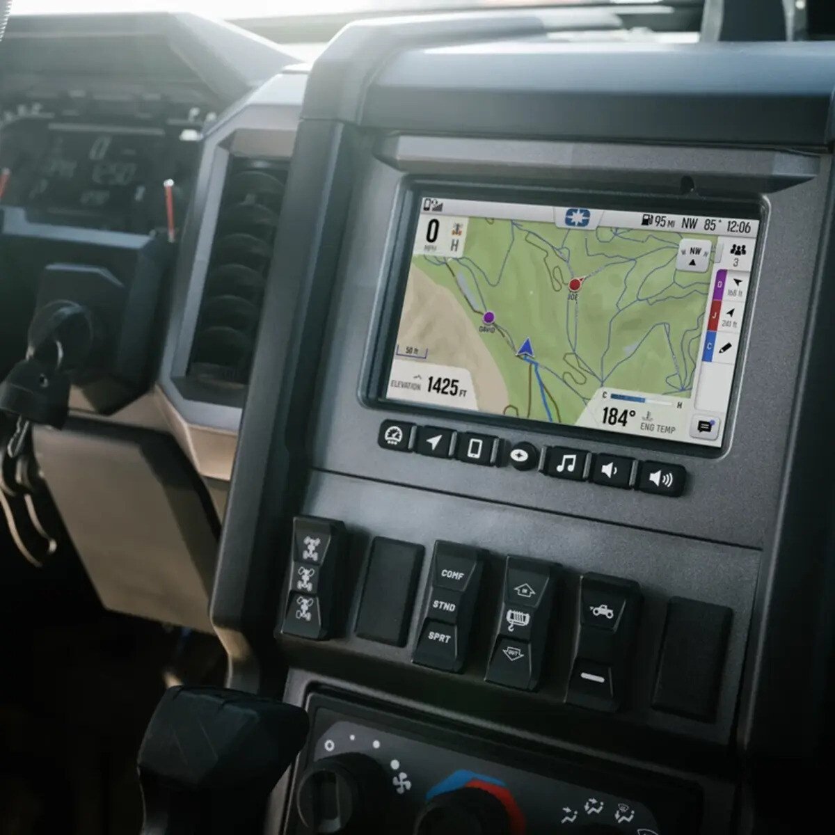 Polaris Xpedition Trail Pro 4100 JBL Audio Upgrade + 7" Display Mount