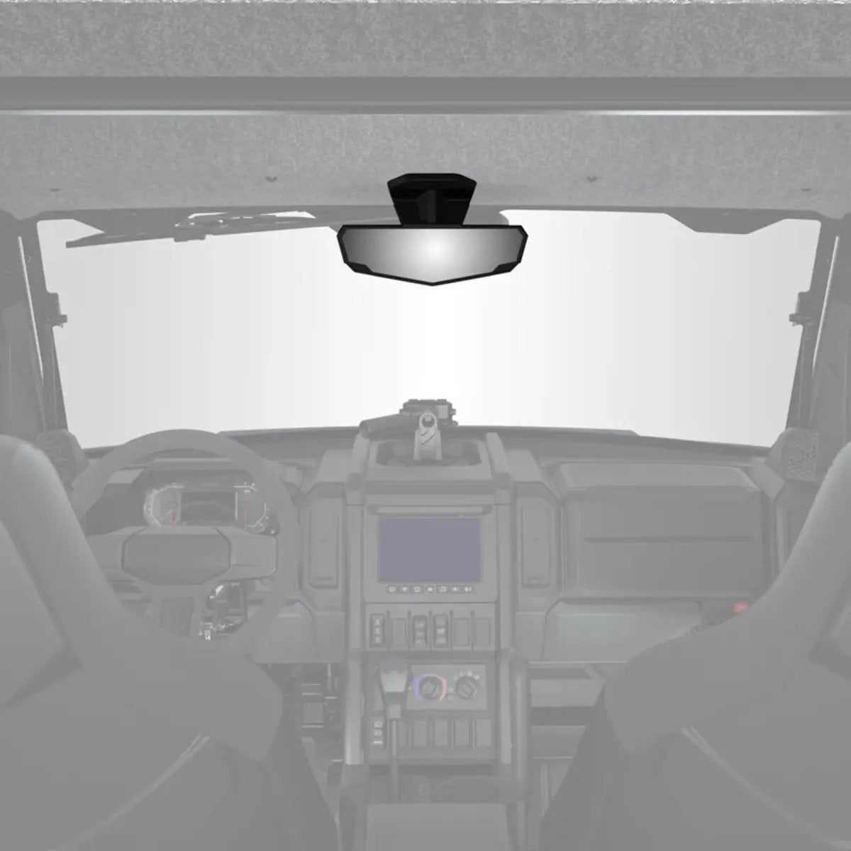 Polaris Xpedition Weatherproof Convex Rearview Mirror