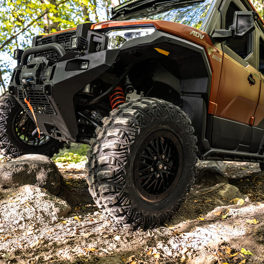 Polaris Xpedition HD Extreme Kick-Out Rock Sliders - 2 Seat