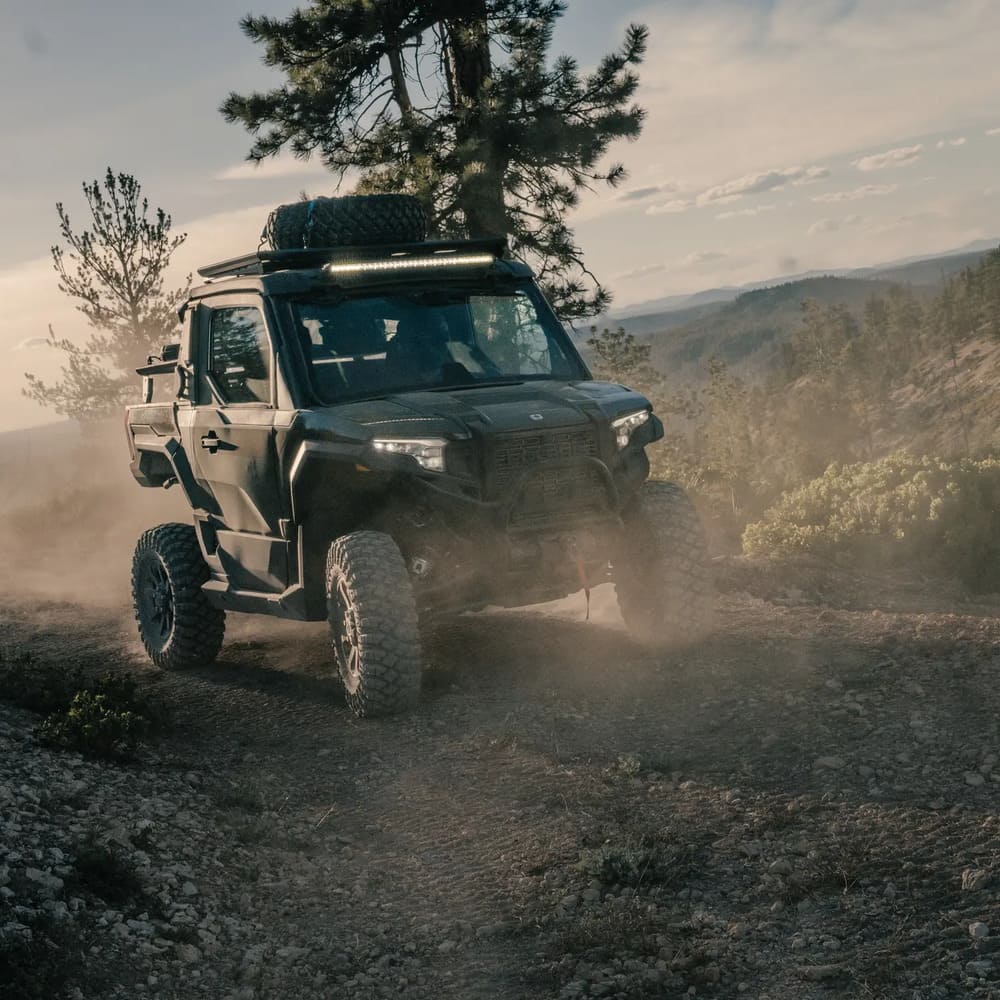 Polaris Xpedition XP Rhino-Rack Rear Bed Rack/Roof Rack - Small