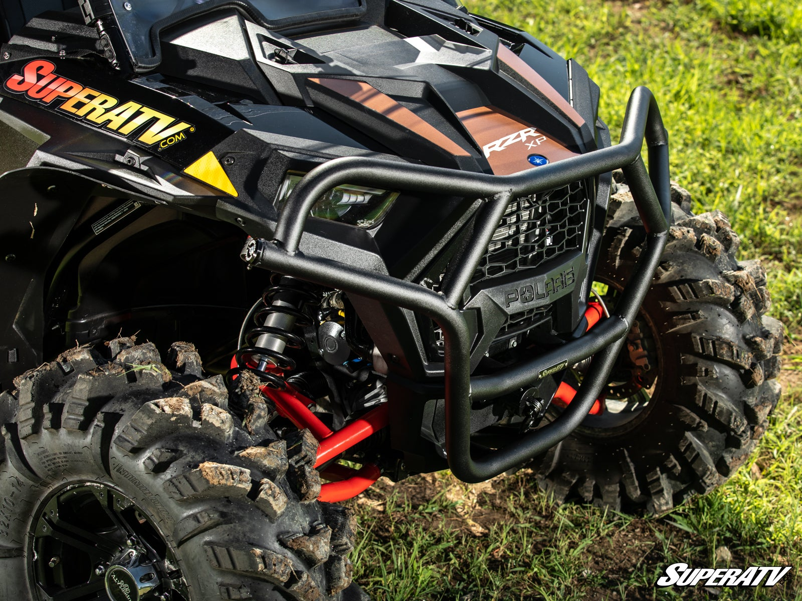 SuperATV Polaris RZR XP Turbo Front Bumper