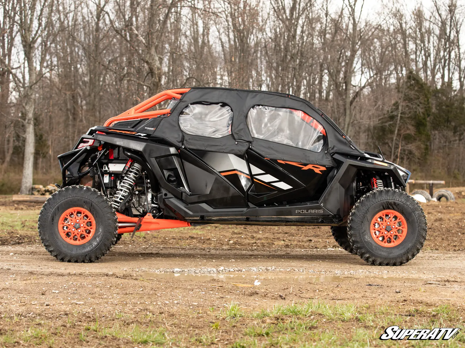 SuperATV Polaris RZR Pro R 4 Primal Soft Cab Enclosure Upper Doors