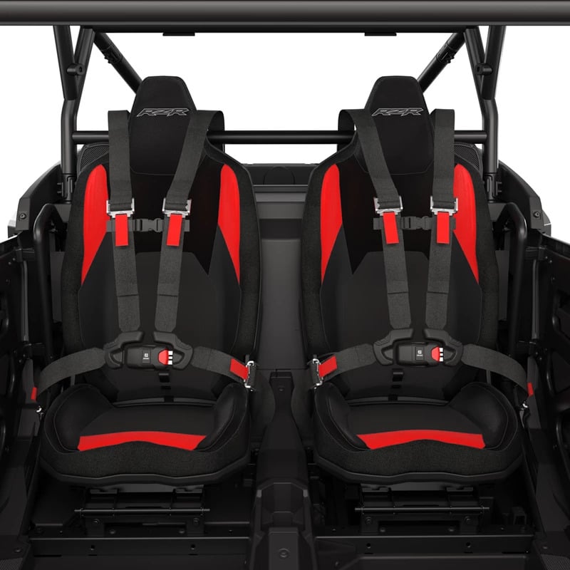Polaris 2024 RZR Sub Zero 4-Point Rear Harness Kit - 4 Seat