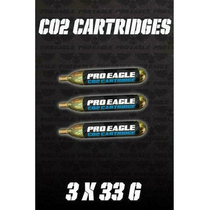 33G CO2 Cartridges for Phoenix Air Jack (3 Pack)