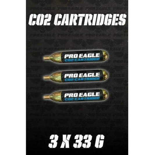 33G CO2 Cartridges for Phoenix Air Jack (3 Pack)
