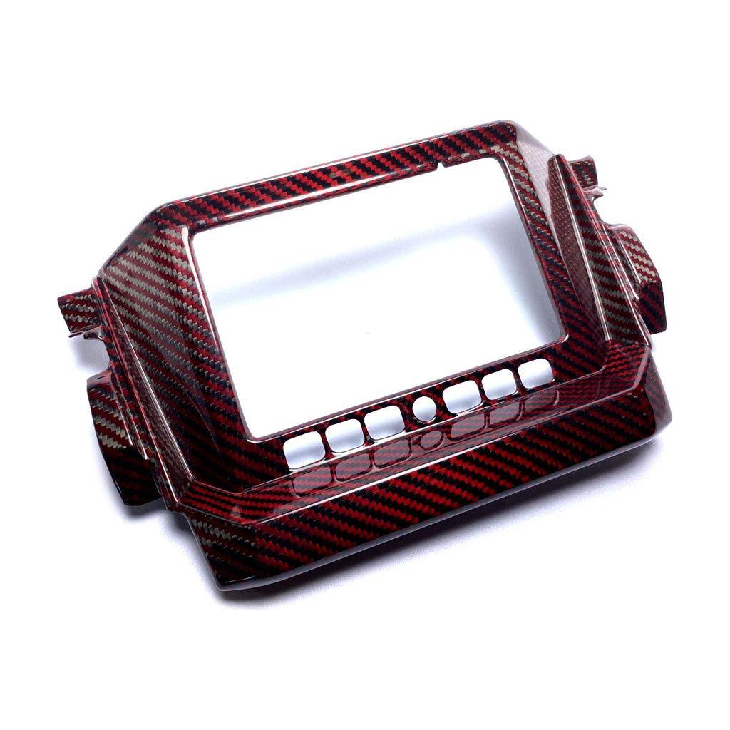 Polaris RZR Pro / Turbo R Carbon Fiber Ride Command Surround | FourWerx