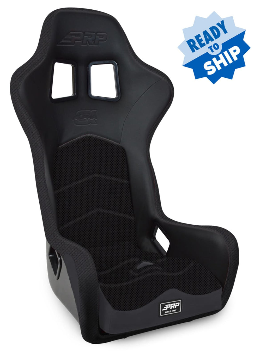 PRP Alpha Composite Seat – Black Vinyl
