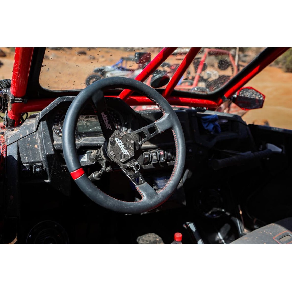 PRP Deep Dish Leather Steering Wheel