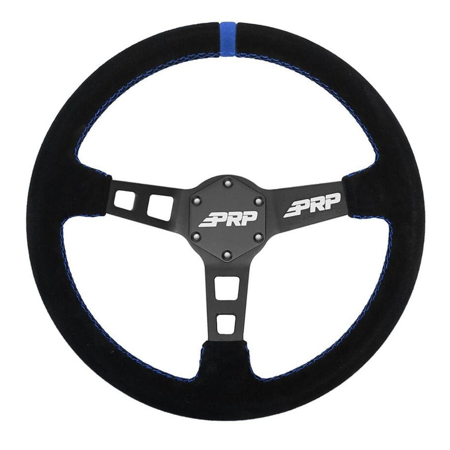 PRP Deep Dish Suede Steering Wheel