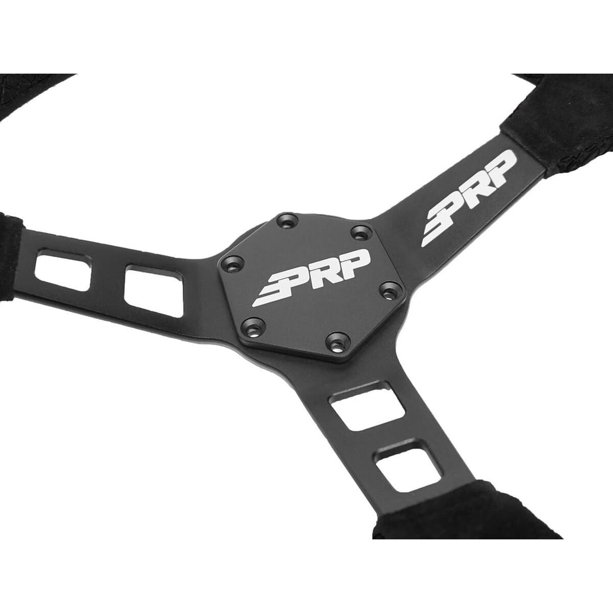 PRP Deep Dish Suede Steering Wheel