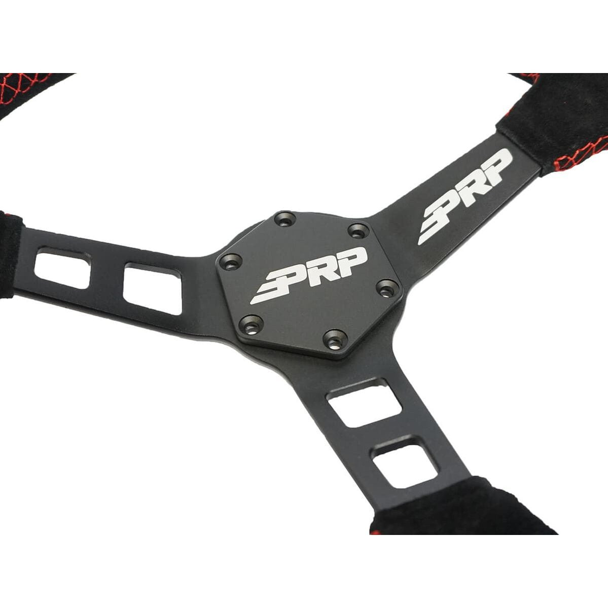 PRP Deep Dish Suede Steering Wheel