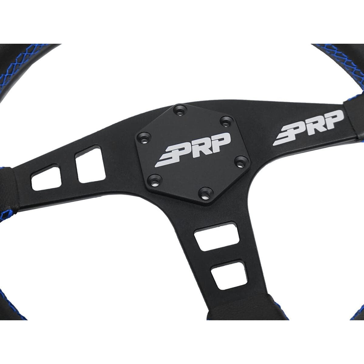 PRP Flat Leather Steering Wheel