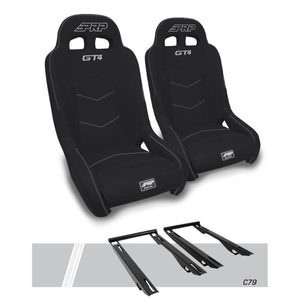 PRP Polaris RZR Pro XP/Pro R/Pro S/Turbo R GT4 Suspension Seats Kit - Pair
