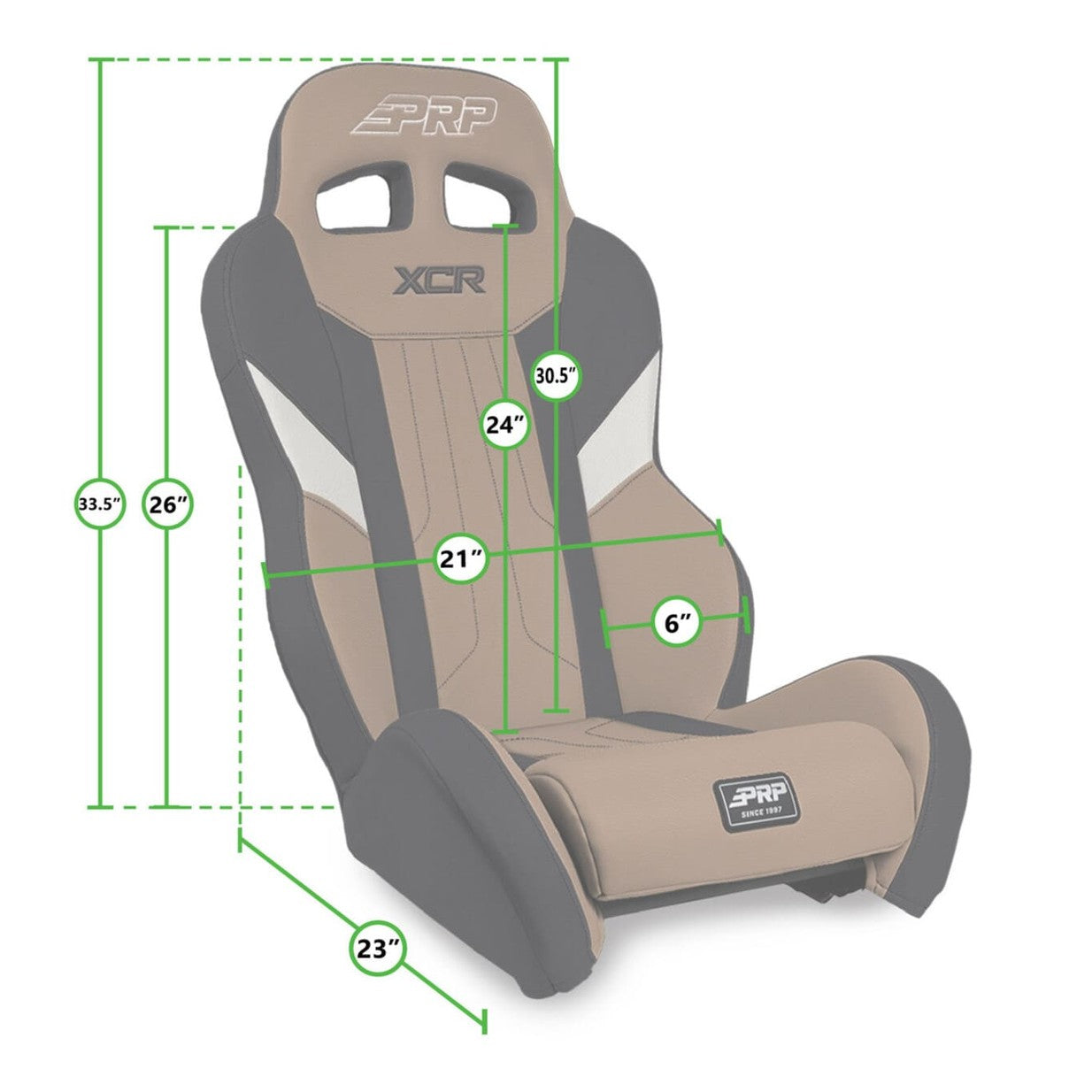 PRP XCR Suspension Seat