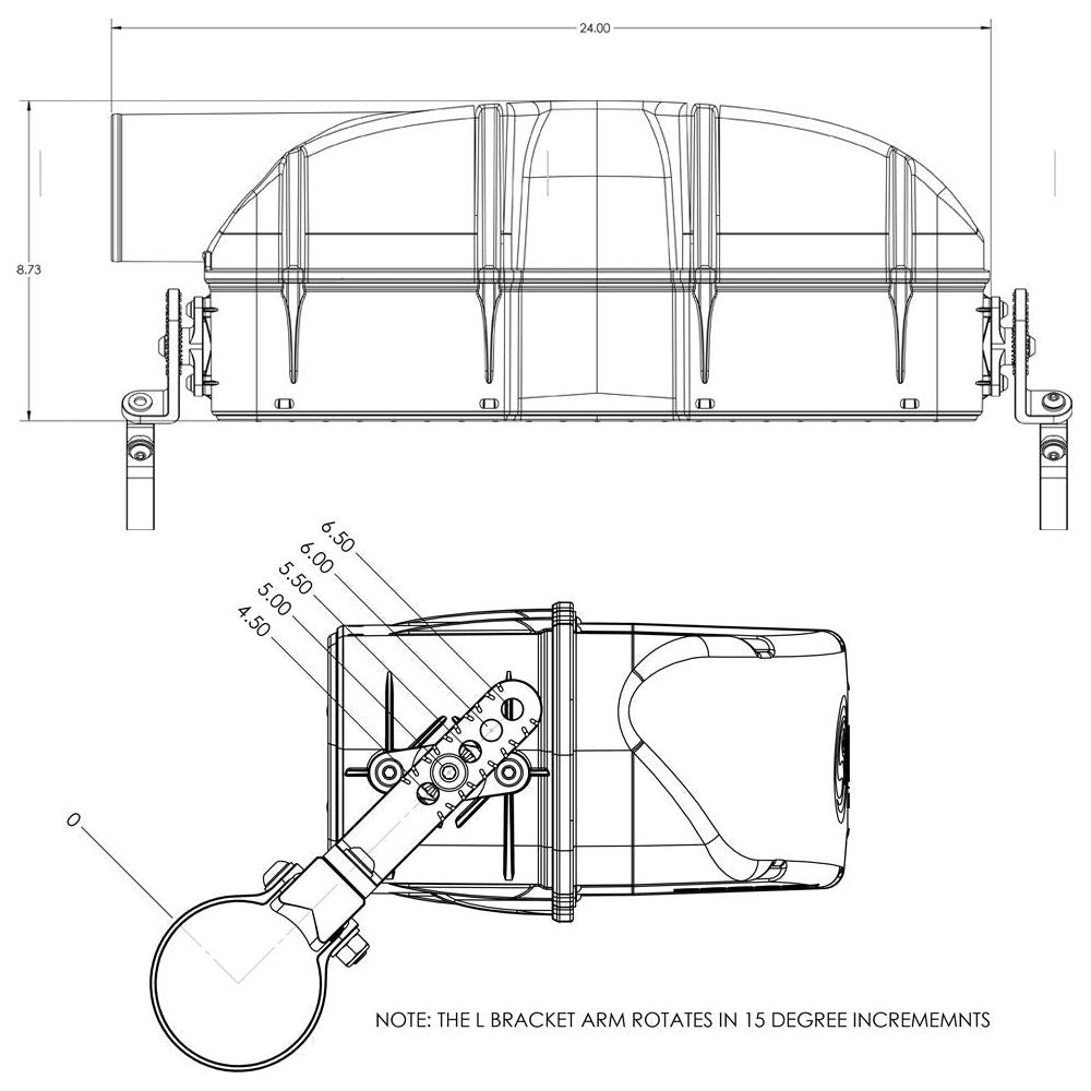 Polaris RZR XP Particle Separator