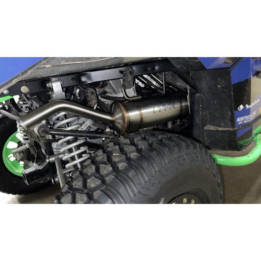 Polaris Ranger XP 1000 Q6 Series Stainless Steel Slip-On Exhaust