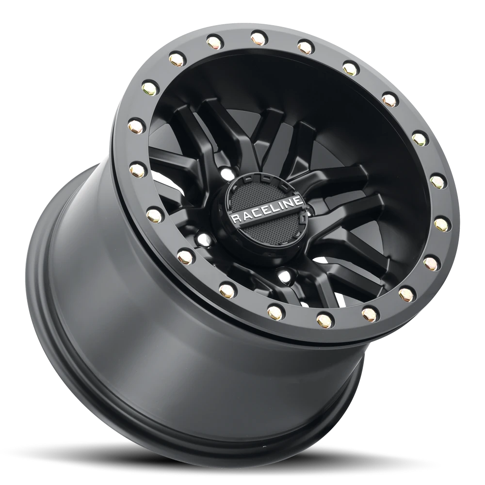 Raceline A91B Ryno Beadlock & Maxxis Carnivore Radial Wheel & Tire Kit