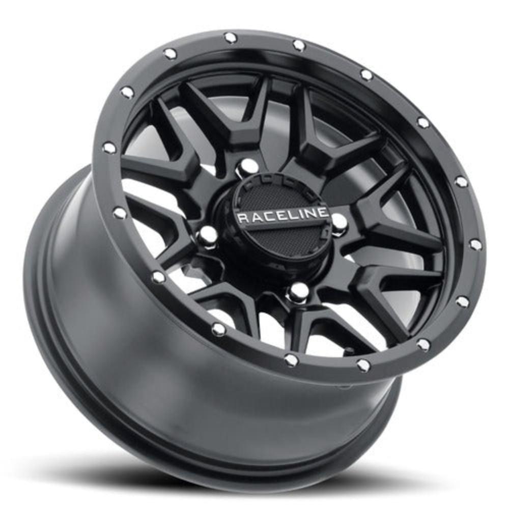 Raceline A94B Krank Simulated Beadlock & Maxxis Carnivore Radial Wheel & Tire Kit