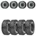 Raceline A94B Krank Simulated Beadlock & Maxxis Roxxzilla Radial Wheel & Tire Kit
