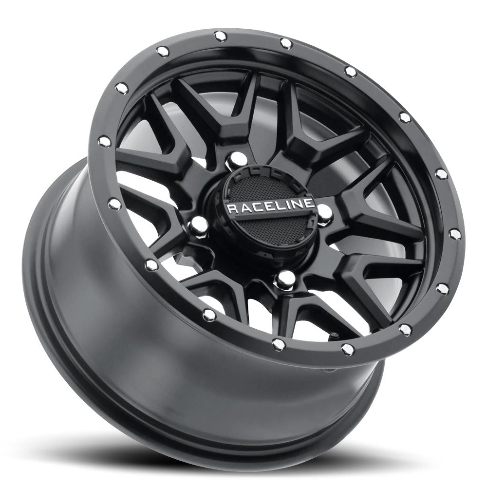Raceline A94B Krank Simulated Beadlock & Maxxis Roxxzilla Radial Wheel & Tire Kit