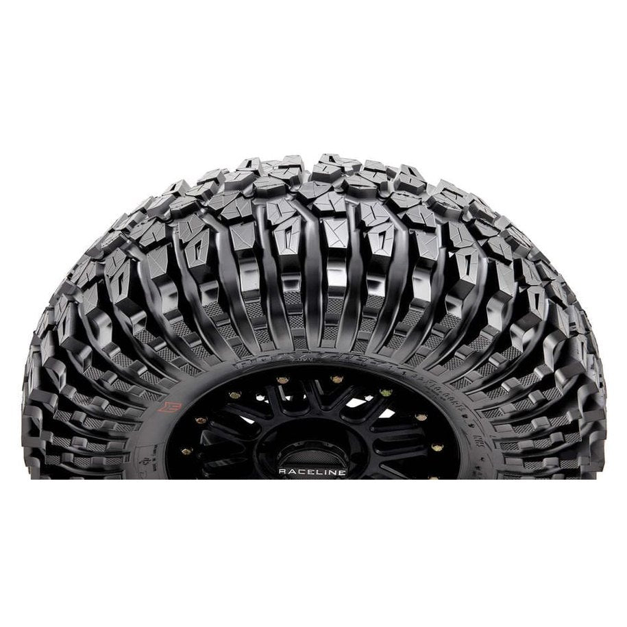 Raceline A94R Krank Simulated Beadlock & Maxxis Roxxzilla Radial Wheel & Tire Kit