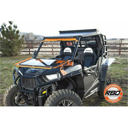 Polaris RZR Front Folding Windshield