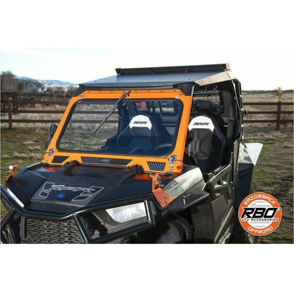 Polaris RZR Front Folding Windshield