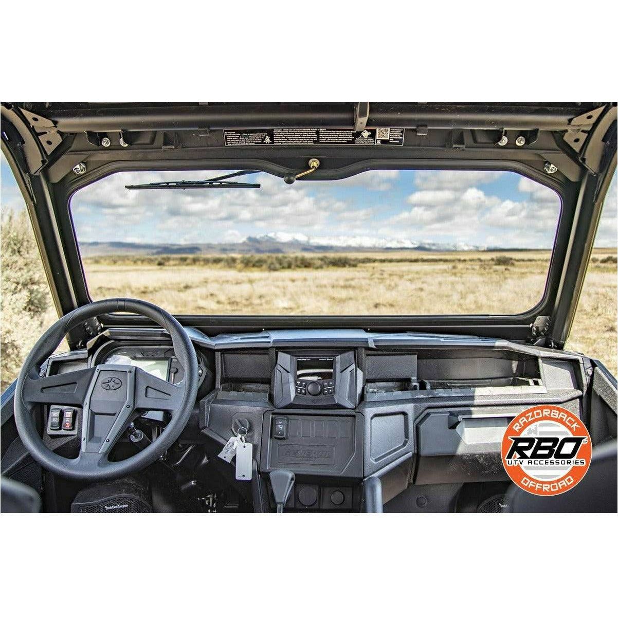 Polaris General Front Folding Windshield