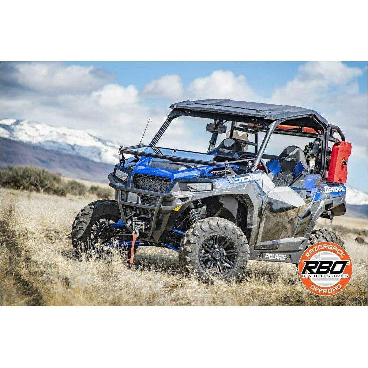 Polaris General Front Folding Windshield