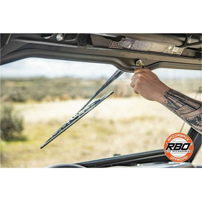 Polaris General Front Folding Windshield