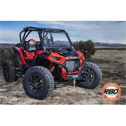Polaris RZR Turbo S Folding Front Windshield