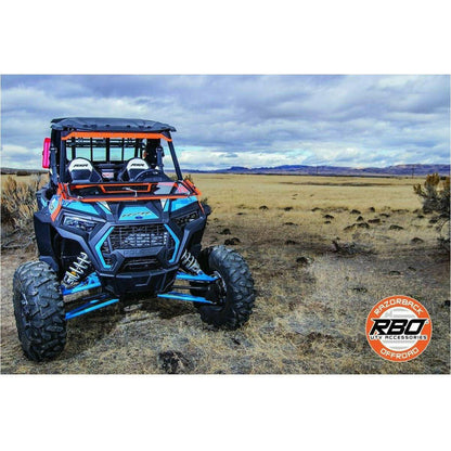 Polaris RZR (2019+) Vented Front Folding Windshield with Wiper