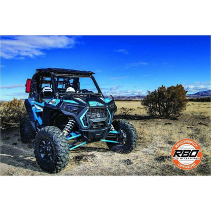Polaris RZR (2019+) Vented Front Folding Windshield with Wiper