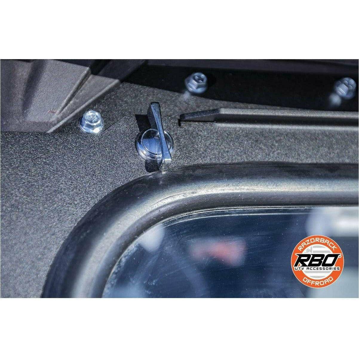 Polaris RZR (2019+) Vented Front Folding Windshield with Wiper
