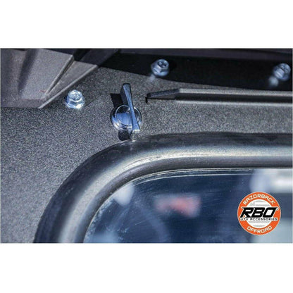 Polaris RZR (2019+) Vented Front Folding Windshield with Wiper