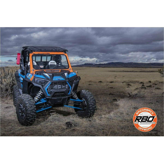 Polaris RZR (2019+) Vented Front Folding Windshield with Wiper