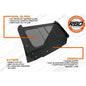 Polaris RZR 900 Rear Sliding Windshield