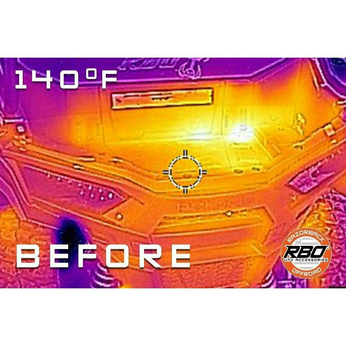 Polaris RZR 900 Ruff Rider Padded Heat Shield