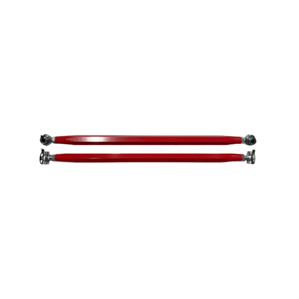 Polaris Pro R / Turbo R High Clearance Radius Rods by AJK Offroad Red Upper Rods 