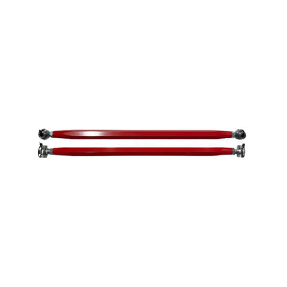 Polaris Pro R / Turbo R High Clearance Radius Rods by AJK Offroad Red Upper Rods 
