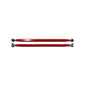 Polaris Pro R / Turbo R High Clearance Radius Rods by AJK Offroad Red Upper Rods 