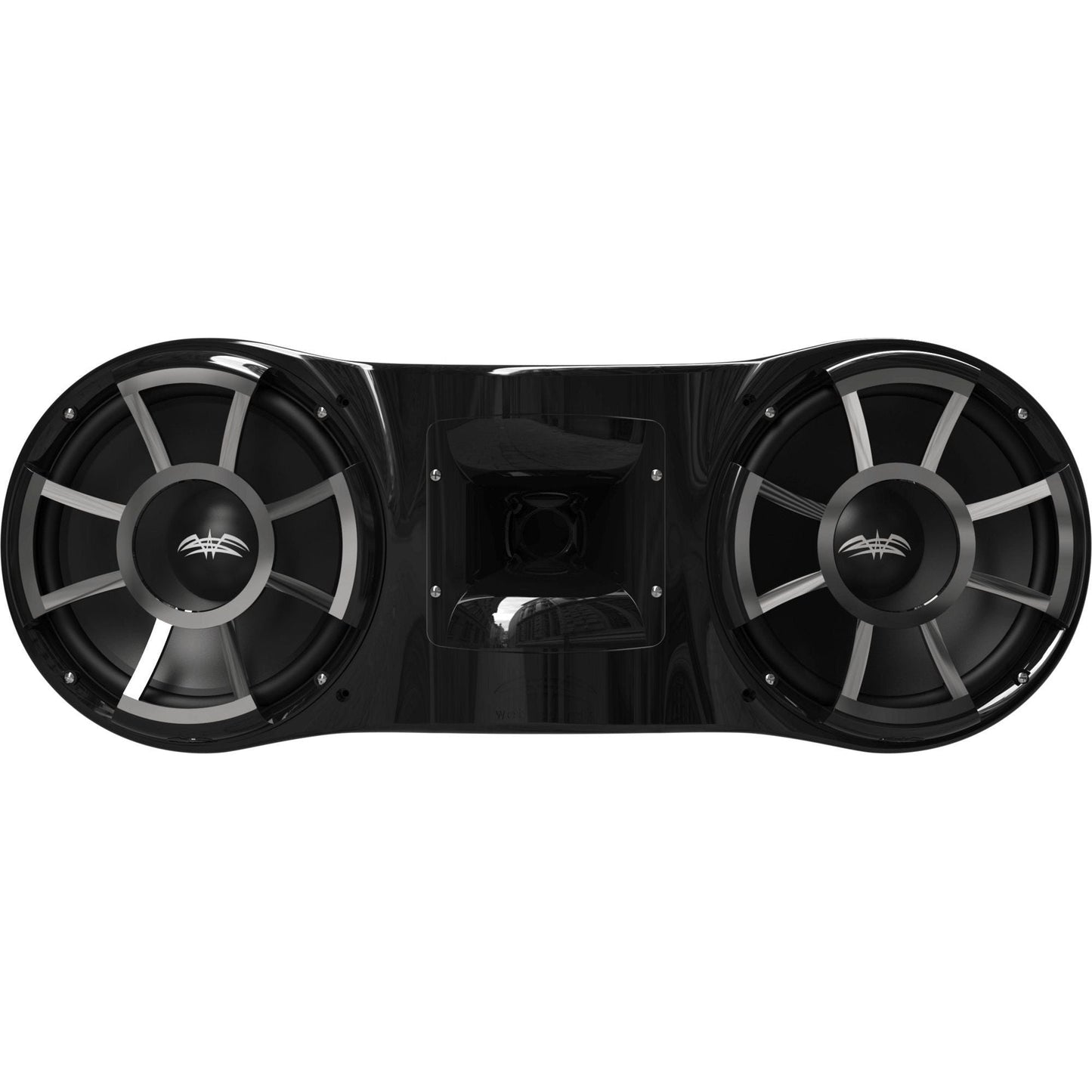Revolution Series Dual 10" Black Tower Speaker