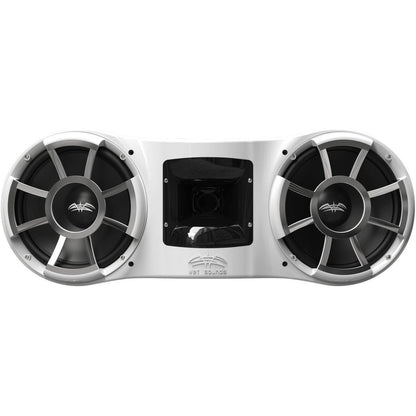 Revolution Series Dual 10" Black Tower Speaker
