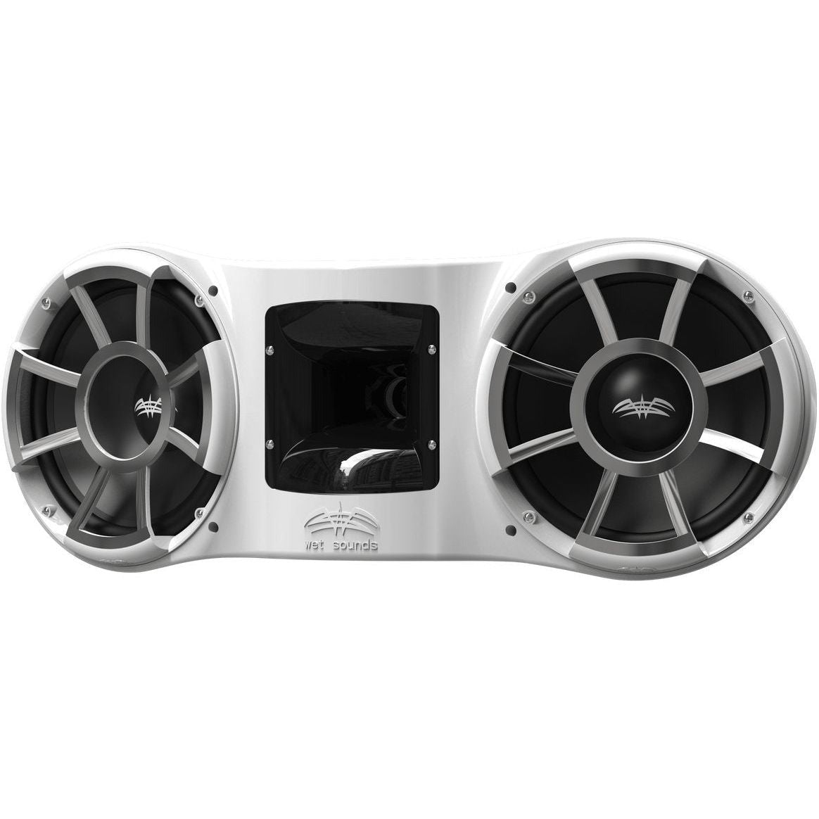 Revolution Series Dual 10" Black Tower Speaker