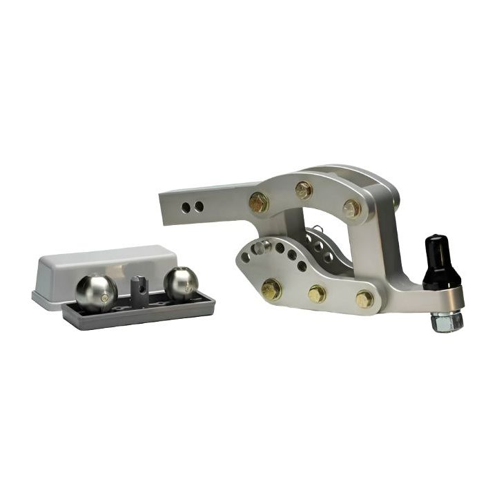 2" Clear Anodized Hitch Receiver 10" Drop 10K