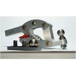 2" Clear Anodized Hitch Receiver 10" Drop 10K