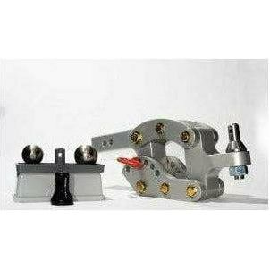 2" Clear Anodized Hitch Receiver 7" Drop 10K