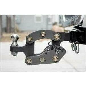 2" Black Anodized Hitch Receiver 7" Drop 12K
